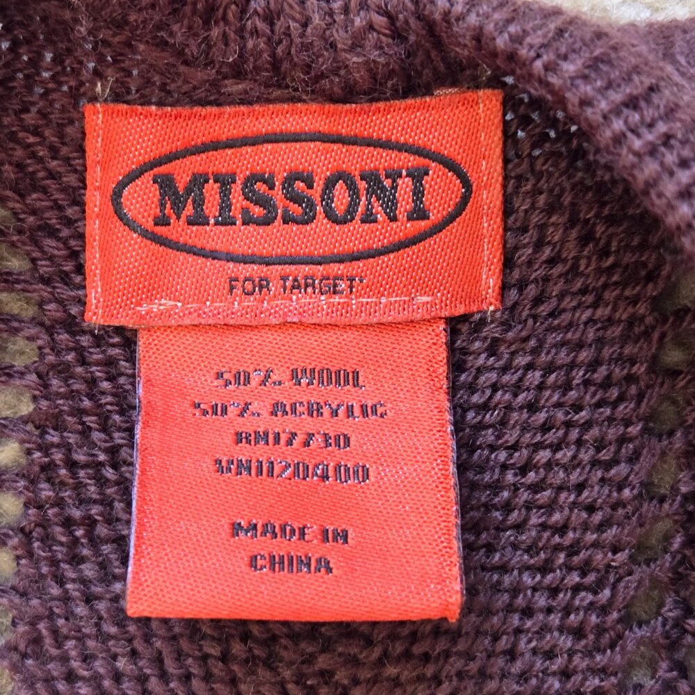NWOT Missoni for Target Wool Blend Pointelle Wrap - Picture 3 of 8